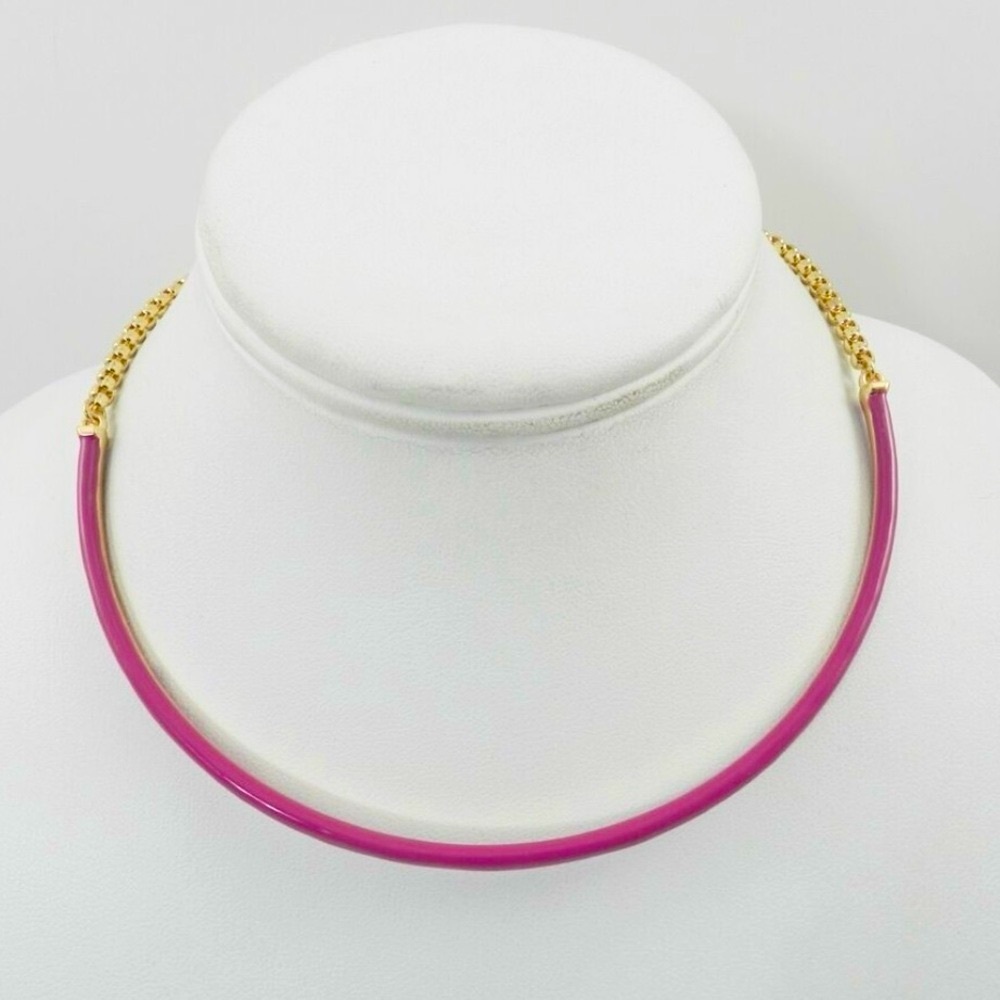 On 34th Pink Mixed Chain Necklace